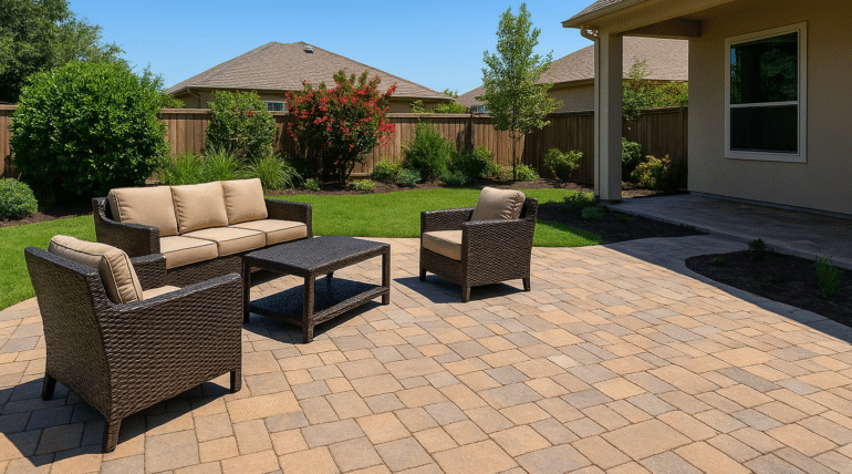 Best Patio & Paver Materials for Houston Heat