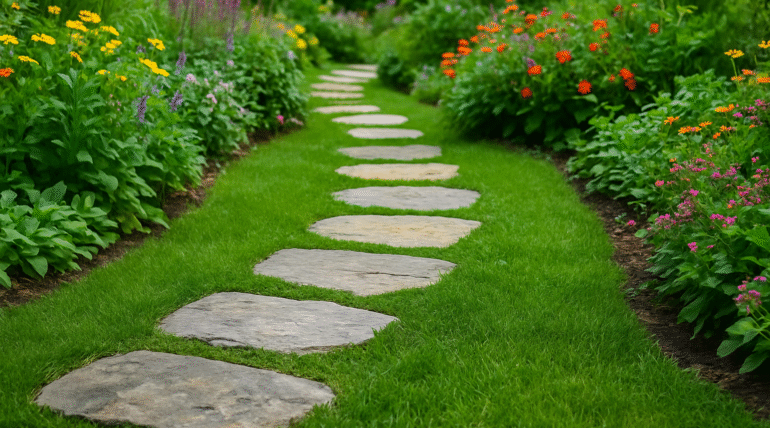 Stepping Stone Paths: Charm & Function in Your Garden